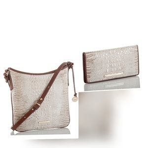 SOLDSet Brahmin Jody Caracara crossbody and wallet